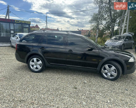 Шкода Октавия Скаут 2008 в Ивано-Франковске на Automoto.ua Черный Шкода Октавия Скаут, объемом двигателя 1.98 л и пробегом 222 тыс. км за 4950 $, фото 1 на Automoto.ua