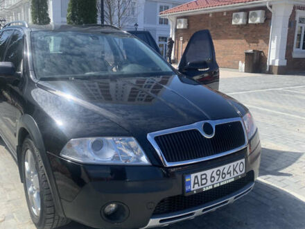 Шкода Octavia Scout 2008 у Києві на Automoto.ua Чорний Шкода Octavia Scout, об'ємом двигуна 2 л та пробігом 256 тис. км за 6750 $, фото 1 на Automoto.ua