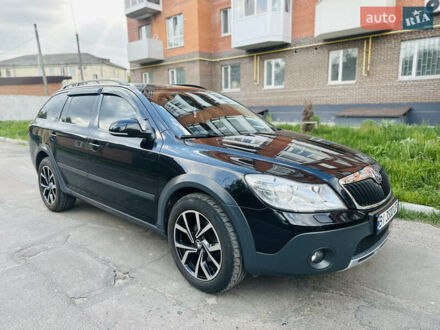 Шкода Octavia Scout 2009 у Лубнах на Automoto.ua Чорний Шкода Octavia Scout, об'ємом двигуна 1.8 л та пробігом 223 тис. км за 9400 $, фото 1 на Automoto.ua