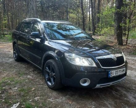 Чорний Шкода Octavia Scout, об'ємом двигуна 2 л та пробігом 263 тис. км за 12900 $, фото 1 на Automoto.ua