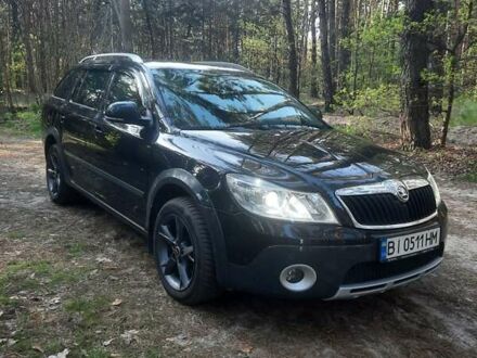 Чорний Шкода Octavia Scout, об'ємом двигуна 2 л та пробігом 263 тис. км за 12900 $, фото 1 на Automoto.ua