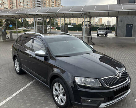 Шкода Октавия Скаут 2016 в Киеве на Automoto.ua Черный Шкода Октавия Скаут, объемом двигателя 2 л и пробегом 338 тыс. км за 15300 $, фото 1 на Automoto.ua