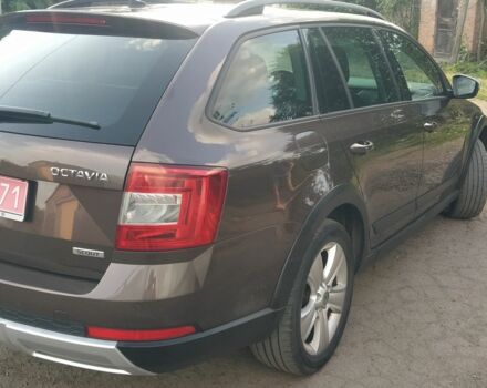Коричневый Шкода Октавия Скаут, объемом двигателя 2 л и пробегом 327 тыс. км за 13500 $, фото 2 на Automoto.ua