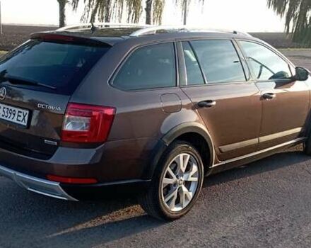 Коричневый Шкода Октавия Скаут, объемом двигателя 2 л и пробегом 257 тыс. км за 15900 $, фото 27 на Automoto.ua