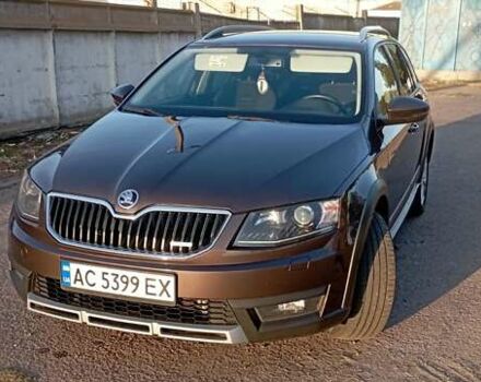 Коричневый Шкода Октавия Скаут, объемом двигателя 2 л и пробегом 257 тыс. км за 15900 $, фото 20 на Automoto.ua