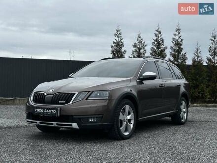 Коричневый Шкода Октавия Скаут, объемом двигателя 1.97 л и пробегом 231 тыс. км за 19699 $, фото 1 на Automoto.ua