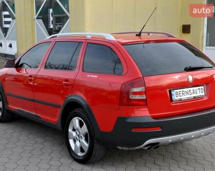 Червоний Шкода Octavia Scout, об'ємом двигуна 2 л та пробігом 269 тис. км за 6700 $, фото 12 на Automoto.ua