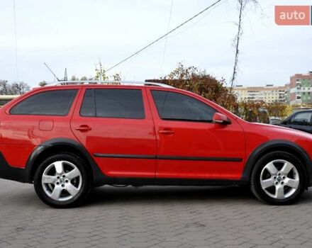 Червоний Шкода Octavia Scout, об'ємом двигуна 2 л та пробігом 269 тис. км за 6700 $, фото 7 на Automoto.ua