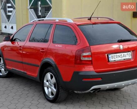 Червоний Шкода Octavia Scout, об'ємом двигуна 2 л та пробігом 269 тис. км за 6700 $, фото 38 на Automoto.ua