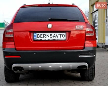 Червоний Шкода Octavia Scout, об'ємом двигуна 2 л та пробігом 269 тис. км за 6700 $, фото 11 на Automoto.ua