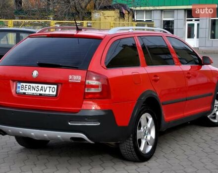 Червоний Шкода Octavia Scout, об'ємом двигуна 2 л та пробігом 269 тис. км за 6700 $, фото 36 на Automoto.ua