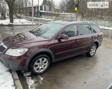 Червоний Шкода Octavia Scout, об'ємом двигуна 2 л та пробігом 346 тис. км за 12000 $, фото 17 на Automoto.ua