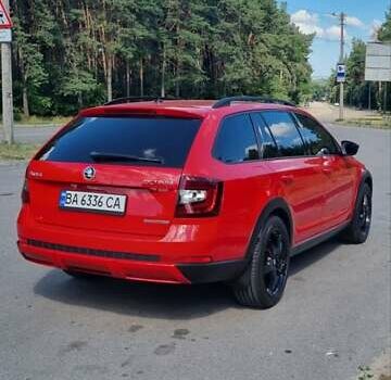 Червоний Шкода Octavia Scout, об'ємом двигуна 2 л та пробігом 115 тис. км за 18500 $, фото 1 на Automoto.ua