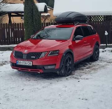 Червоний Шкода Octavia Scout, об'ємом двигуна 2 л та пробігом 115 тис. км за 18500 $, фото 25 на Automoto.ua