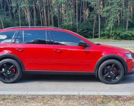 Червоний Шкода Octavia Scout, об'ємом двигуна 2 л та пробігом 115 тис. км за 18500 $, фото 2 на Automoto.ua