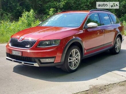 Червоний Шкода Octavia Scout, об'ємом двигуна 2 л та пробігом 193 тис. км за 15700 $, фото 1 на Automoto.ua