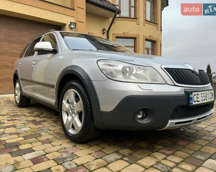 Серый Шкода Октавия Скаут, объемом двигателя 2 л и пробегом 230 тыс. км за 8990 $, фото 13 на Automoto.ua