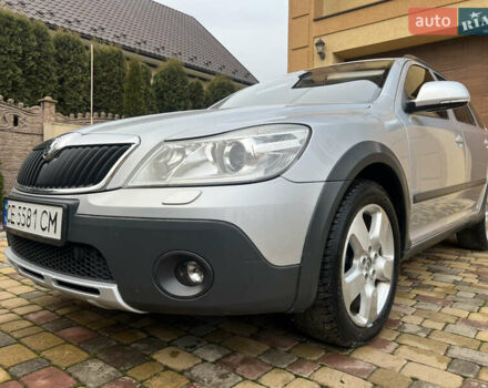 Серый Шкода Октавия Скаут, объемом двигателя 2 л и пробегом 230 тыс. км за 8990 $, фото 12 на Automoto.ua