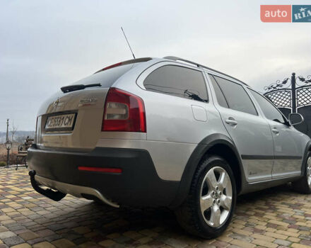 Серый Шкода Октавия Скаут, объемом двигателя 2 л и пробегом 230 тыс. км за 8990 $, фото 14 на Automoto.ua