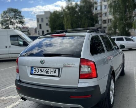 Серый Шкода Октавия Скаут, объемом двигателя 2 л и пробегом 220 тыс. км за 12799 $, фото 9 на Automoto.ua