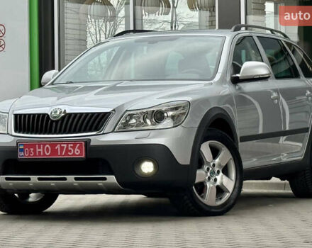 Серый Шкода Октавия Скаут, объемом двигателя 2 л и пробегом 175 тыс. км за 12999 $, фото 27 на Automoto.ua