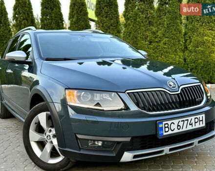 Сірий Шкода Octavia Scout, об'ємом двигуна 2 л та пробігом 216 тис. км за 15499 $, фото 1 на Automoto.ua