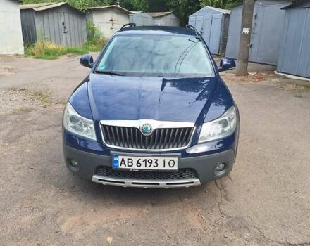 Синій Шкода Octavia Scout, об'ємом двигуна 1.8 л та пробігом 186 тис. км за 8800 $, фото 1 на Automoto.ua