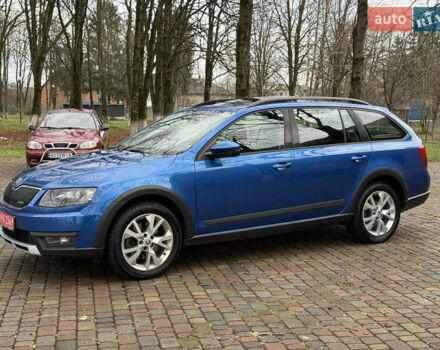 Синій Шкода Octavia Scout, об'ємом двигуна 2 л та пробігом 265 тис. км за 13600 $, фото 12 на Automoto.ua