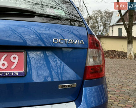 Синій Шкода Octavia Scout, об'ємом двигуна 2 л та пробігом 265 тис. км за 13600 $, фото 25 на Automoto.ua