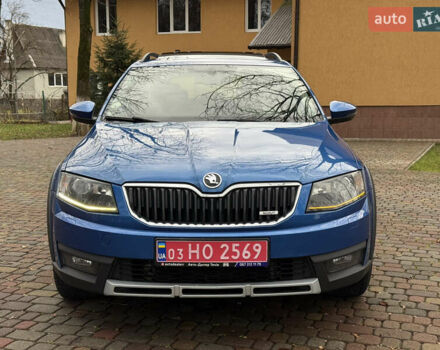 Синій Шкода Octavia Scout, об'ємом двигуна 2 л та пробігом 265 тис. км за 13600 $, фото 7 на Automoto.ua