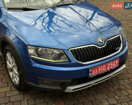 Синій Шкода Octavia Scout, об'ємом двигуна 2 л та пробігом 265 тис. км за 13600 $, фото 15 на Automoto.ua