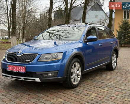 Синій Шкода Octavia Scout, об'ємом двигуна 2 л та пробігом 265 тис. км за 13600 $, фото 10 на Automoto.ua