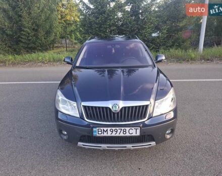 Синий Шкода Октавия Скаут, объемом двигателя 1.8 л и пробегом 236 тыс. км за 8300 $, фото 1 на Automoto.ua