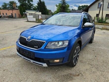 Шкода Октавия Скаут 2015 в Чернигове на Automoto.ua Синий Шкода Октавия Скаут, объемом двигателя 1.8 л и пробегом 275 тыс. км за 9100 $, фото 1 на Automoto.ua