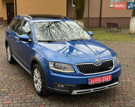 Синій Шкода Octavia Scout, об'ємом двигуна 2 л та пробігом 265 тис. км за 13600 $, фото 1 на Automoto.ua