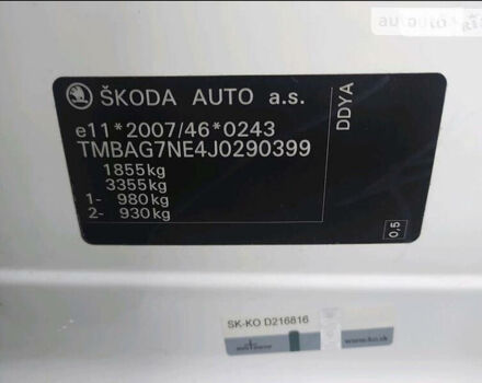 Білий Шкода Октавія, об'ємом двигуна 1.6 л та пробігом 112 тис. км за 15199 $, фото 19 на Automoto.ua