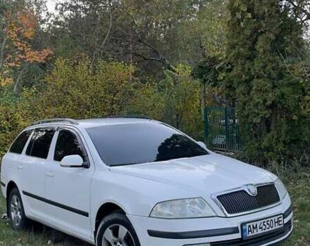 Белый Шкода Октавия, объемом двигателя 2 л и пробегом 440 тыс. км за 6000 $, фото 6 на Automoto.ua