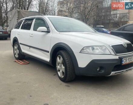 Белый Шкода Октавия, объемом двигателя 2 л и пробегом 263 тыс. км за 6200 $, фото 1 на Automoto.ua