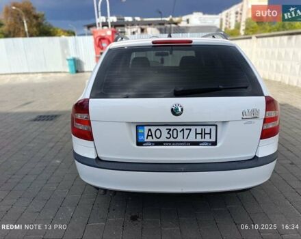 Белый Шкода Октавия, объемом двигателя 1.9 л и пробегом 294 тыс. км за 6200 $, фото 5 на Automoto.ua