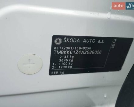 Білий Шкода Октавія, об'ємом двигуна 1.8 л та пробігом 251 тис. км за 10000 $, фото 21 на Automoto.ua