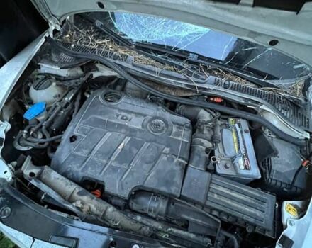 Белый Шкода Октавия, объемом двигателя 2 л и пробегом 280 тыс. км за 2500 $, фото 2 на Automoto.ua