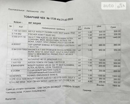 Білий Шкода Октавія, об'ємом двигуна 1.6 л та пробігом 240 тис. км за 7500 $, фото 49 на Automoto.ua