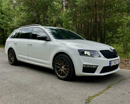 Белый Шкода Октавия, объемом двигателя 2 л и пробегом 290 тыс. км за 14000 $, фото 1 на Automoto.ua