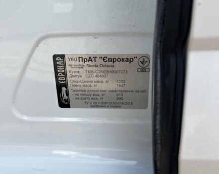 Белый Шкода Октавия, объемом двигателя 1.4 л и пробегом 188 тыс. км за 12500 $, фото 16 на Automoto.ua