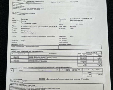 Білий Шкода Октавія, об'ємом двигуна 1.97 л та пробігом 181 тис. км за 20499 $, фото 71 на Automoto.ua