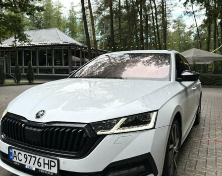 Белый Шкода Октавия, объемом двигателя 1.97 л и пробегом 205 тыс. км за 27706 $, фото 1 на Automoto.ua