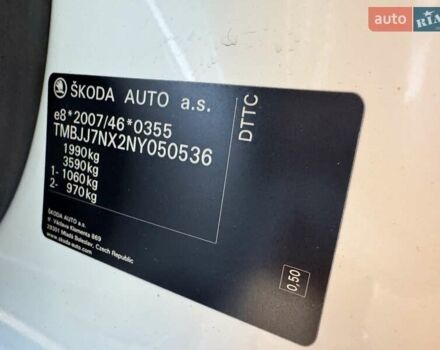 Білий Шкода Октавія, об'ємом двигуна 1.97 л та пробігом 210 тис. км за 21900 $, фото 28 на Automoto.ua