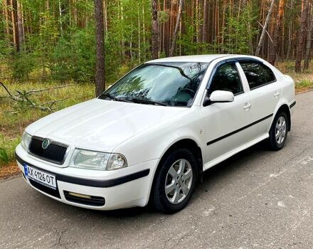 Білий Шкода Октавія, об'ємом двигуна 1.8 л та пробігом 172 тис. км за 5500 $, фото 1 на Automoto.ua