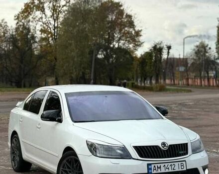 Шкода Октавия 2011 в Коростене на Automoto.ua Белый Шкода Октавия, объемом двигателя 1.98 л и пробегом 238 тыс. км за 9000 $, фото 8 на Automoto.ua