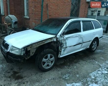 Білий Шкода Октавія, об'ємом двигуна 1.98 л та пробігом 251 тис. км за 2470 $, фото 1 на Automoto.ua